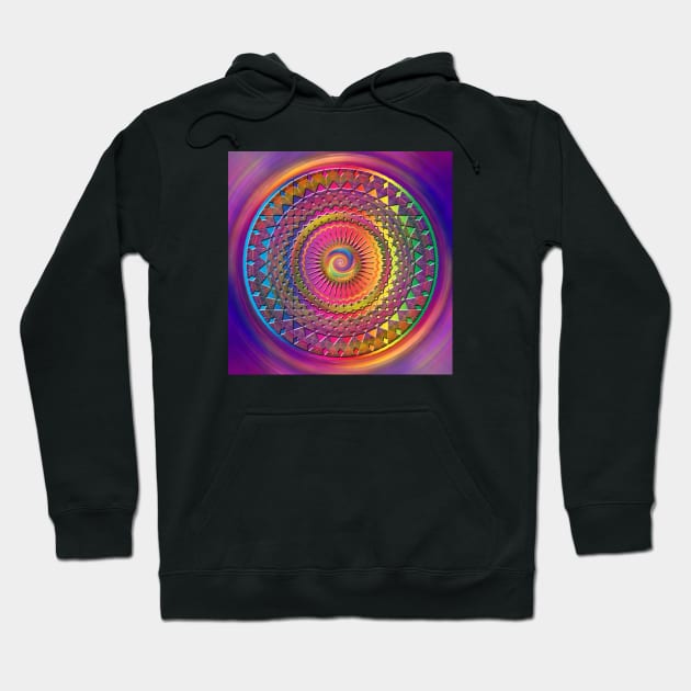 Sun Mandala Hoodie by dhphotography